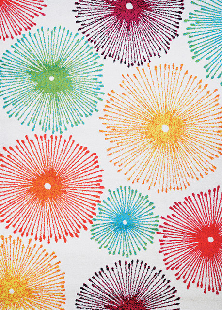 Spectrum Illuminations Bold Patterned Area Rugs, 2'x3'7"
