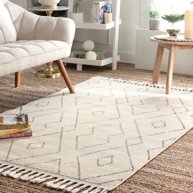 Nuloom Jenny Contemporary Geometric Area Rug Scandinavian Contemporary Geometric Area Rug