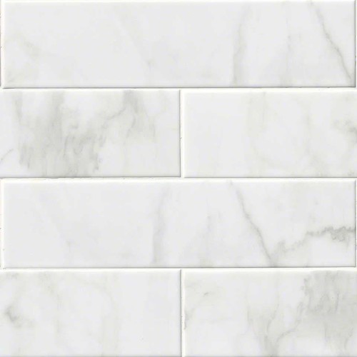 Bullnose Ceramic Tile Carrara White