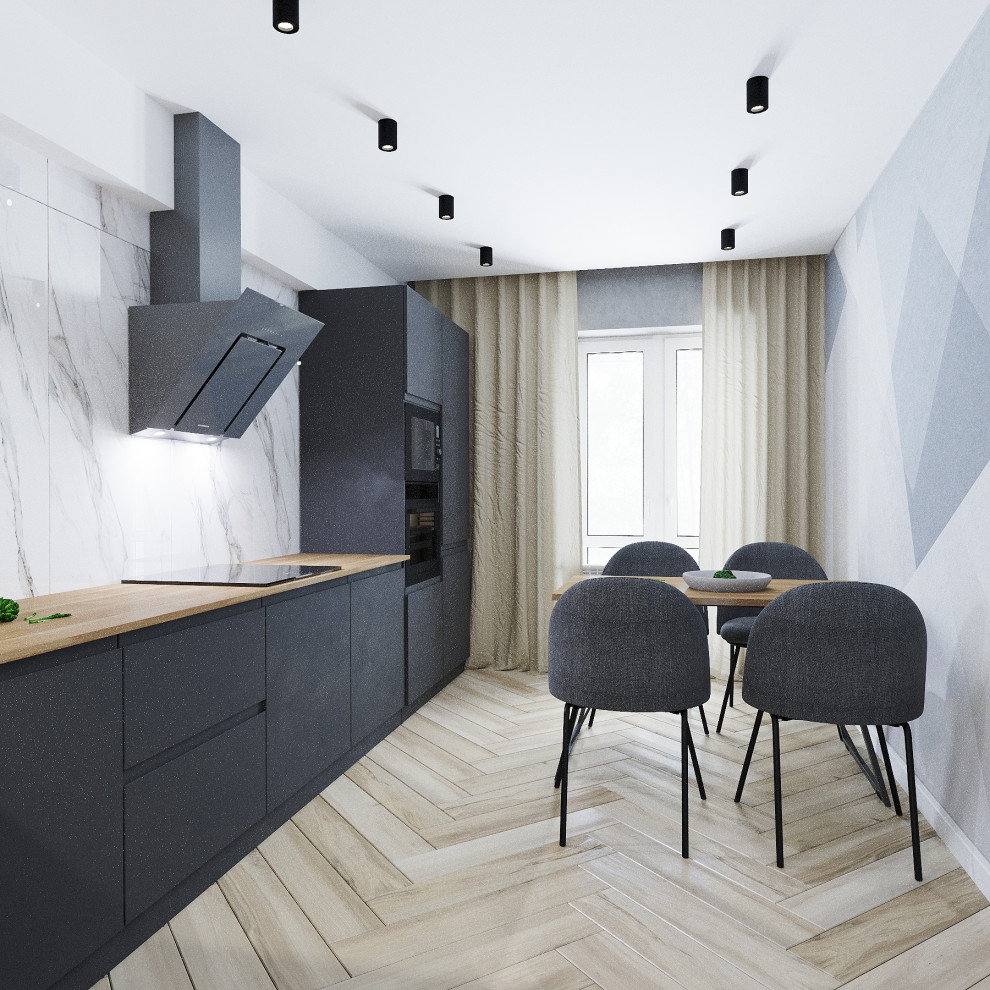 квартира минимализм 50м2