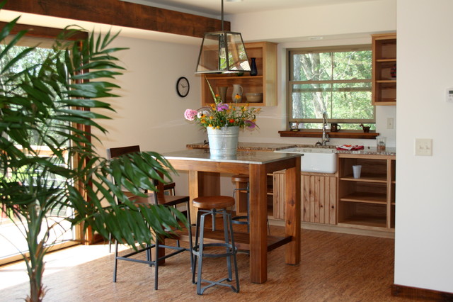 Kitchenette transitional-kitchen