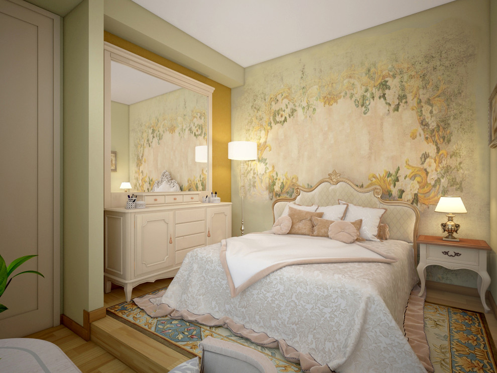 Уютный интерьер спальни