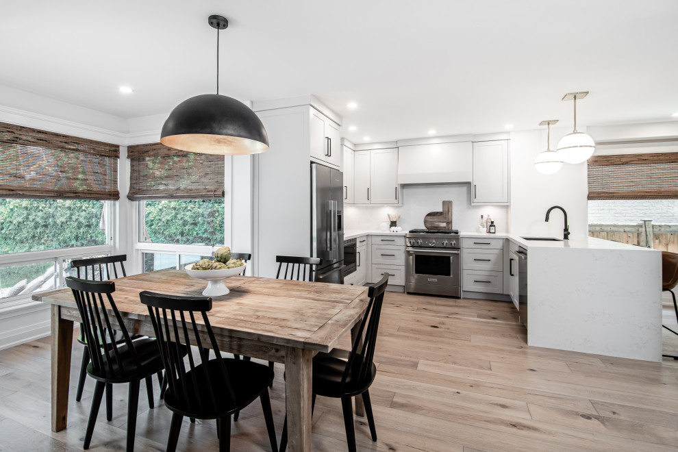 Danish home design photo in Toronto