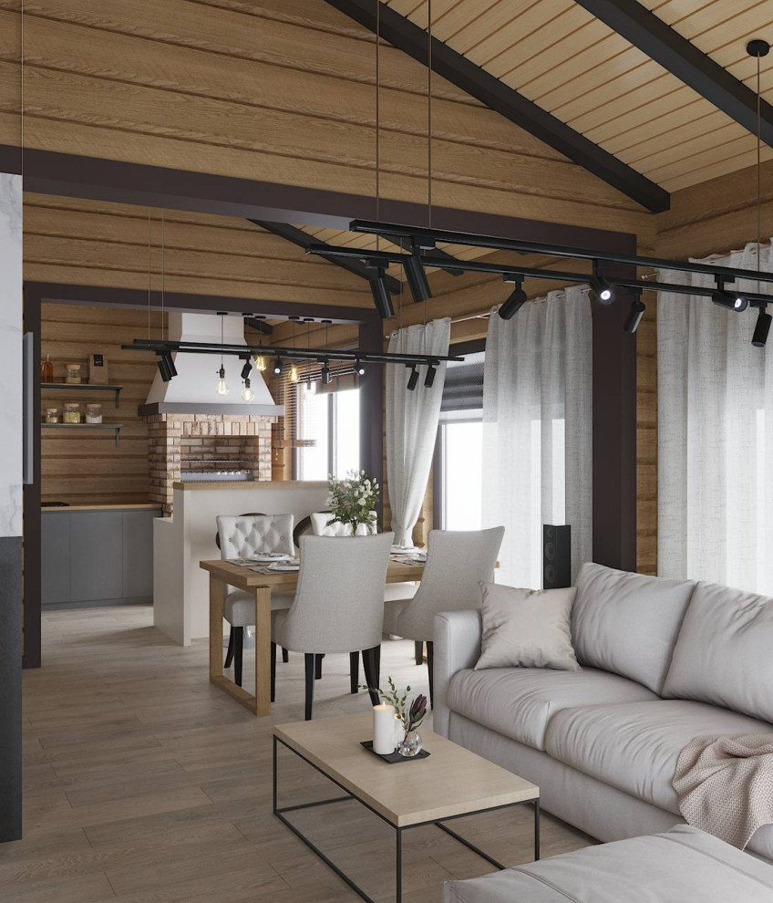 Дизайн проект дома бани