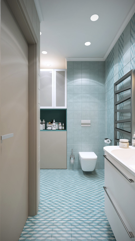 Квартира в стиле 60-х годов, площадью 70 кв.м.