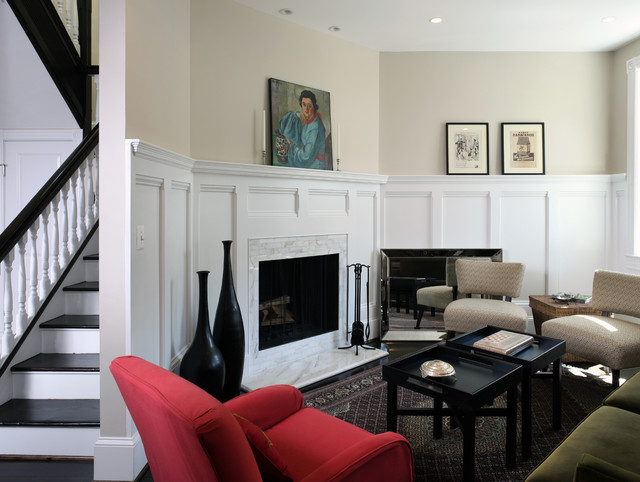 F St traditional-living-room
