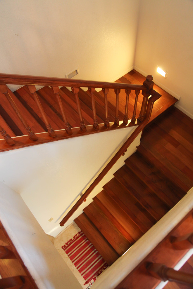 Example of a trendy staircase design in Phoenix
