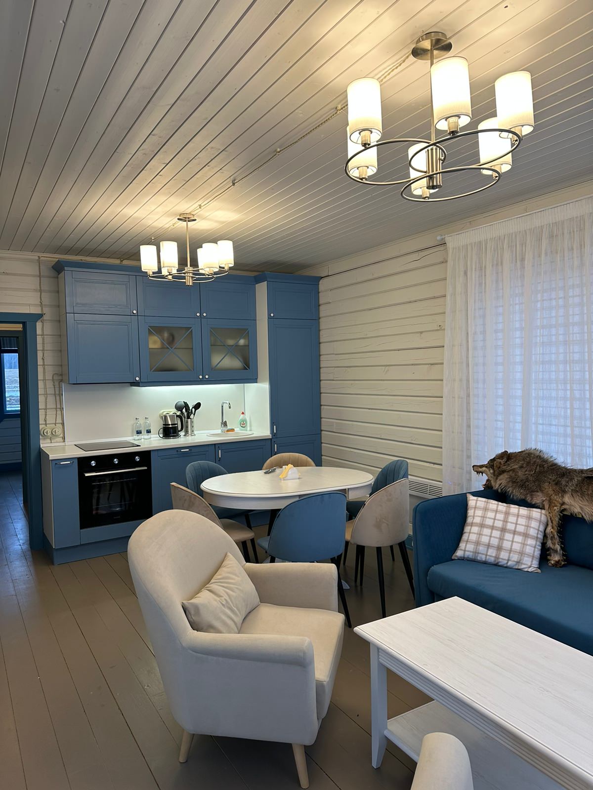 КУХНЯ " ТЭСС" для загородного дома