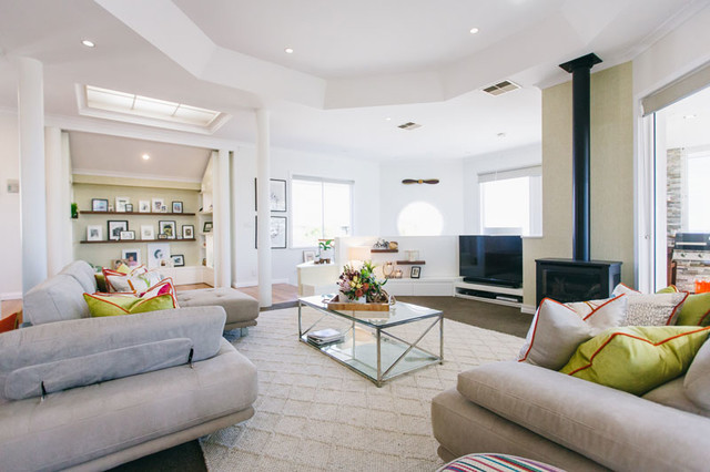 North Beach eclectic-living-room