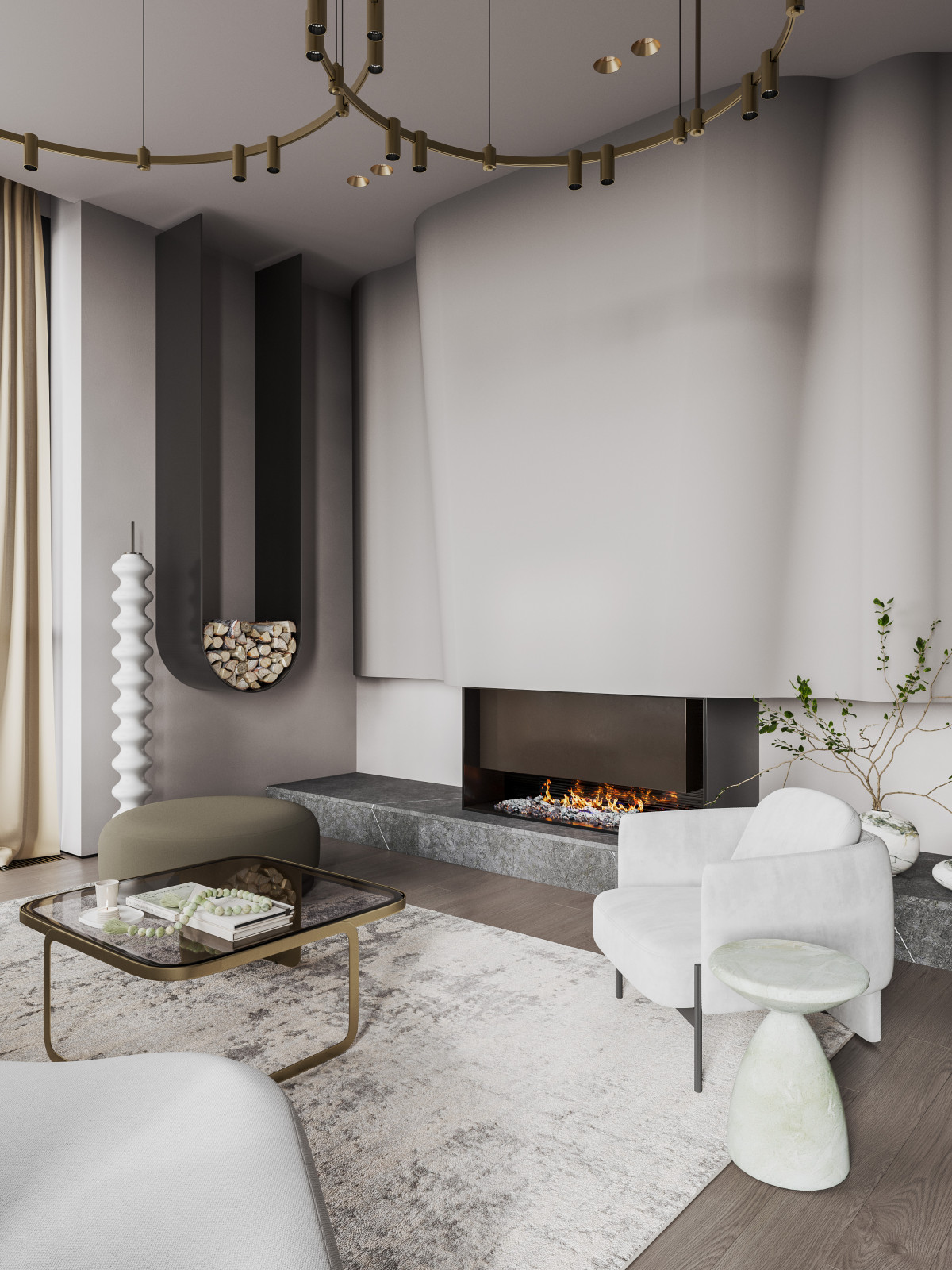 Дизайн гостиной