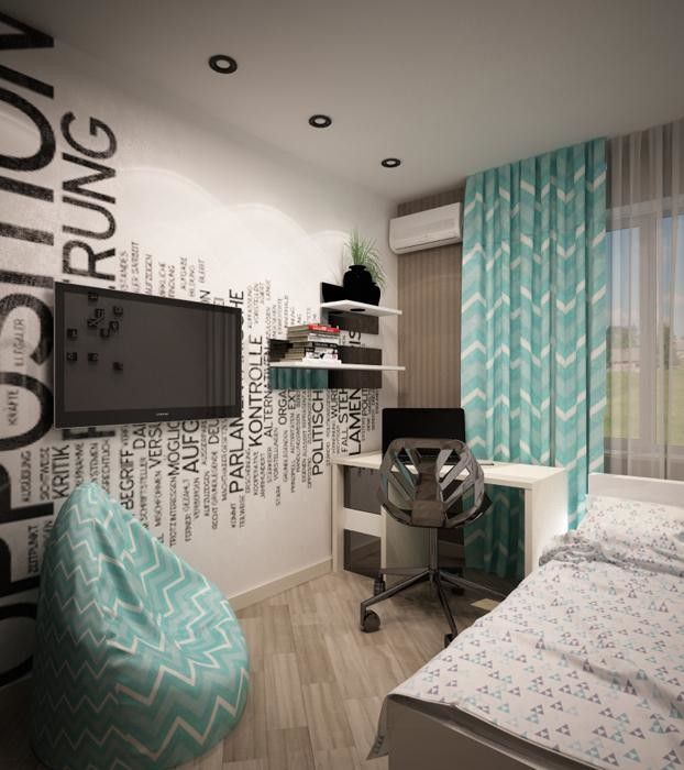 Дизайн интерьера детской