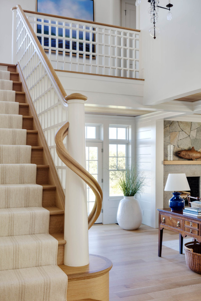 Island Retreat - Beach Style - Staircase - Boston - by Carpenter ...