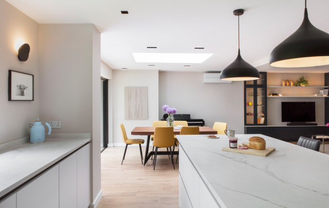Solstice House contemporary-dining-room