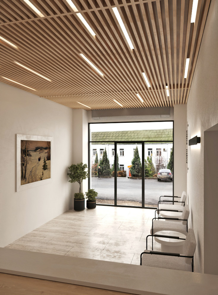 Концепция интерьера офисного здания