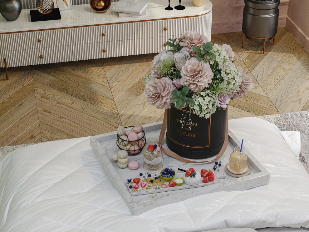 Спальня в современной классике