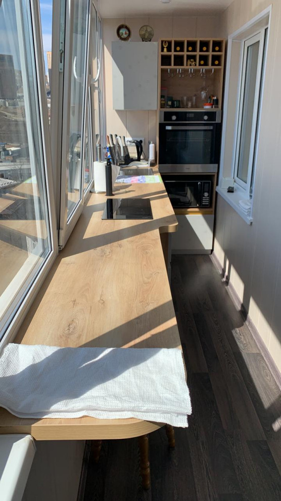 кухня на лоджии