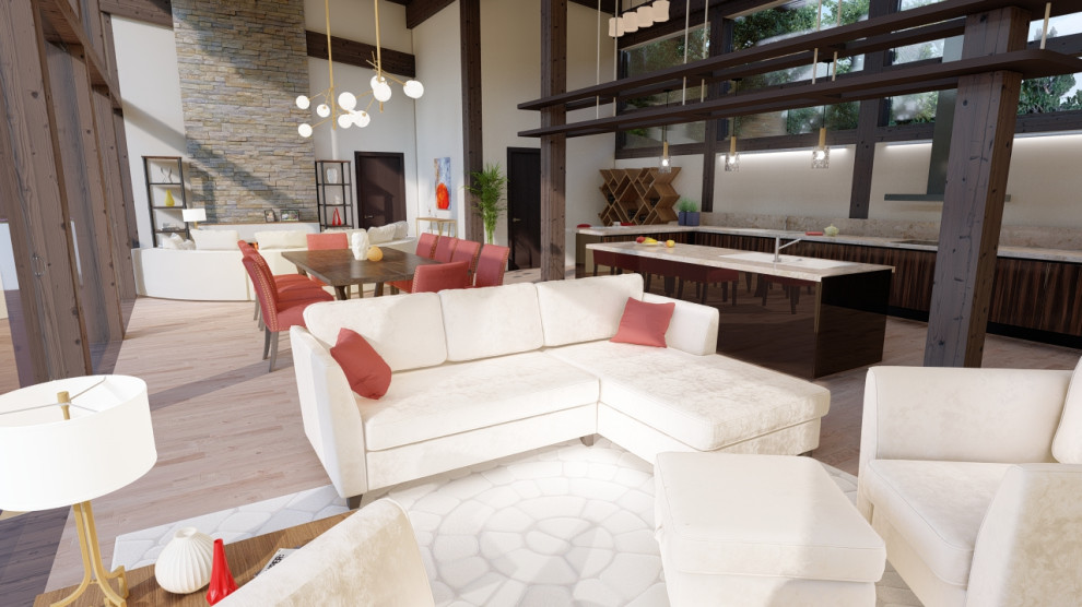 СПА комплекс с бассейном, сауной, барбекю и хоз.блоком