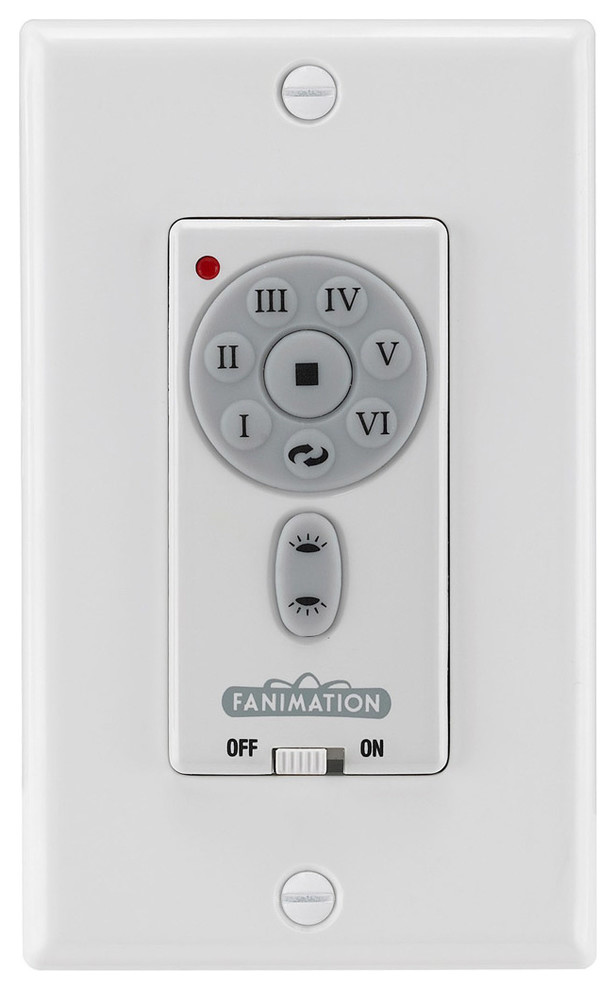 Fanimation Controls Wall Control DC Motor TW32WH Contemporary