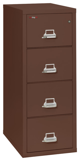 Fireking Fireproof Vertical File Cabinet 4 Legal Sized Drawers