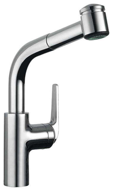 Kwc Single Lever Pull Out Kitchen Faucet Chrome 10 51 X4 05 X23