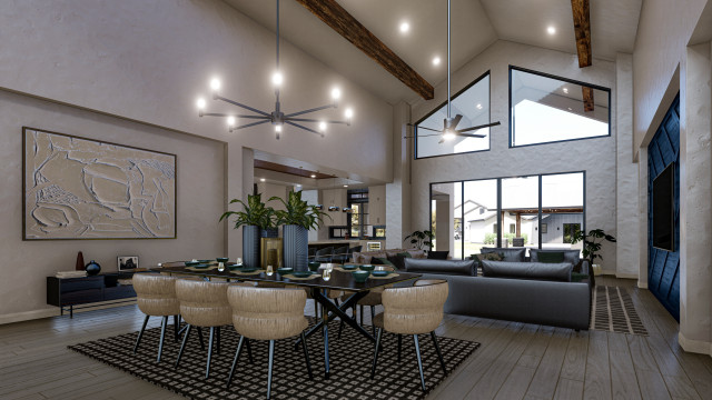 Interior Design transitional-rendering