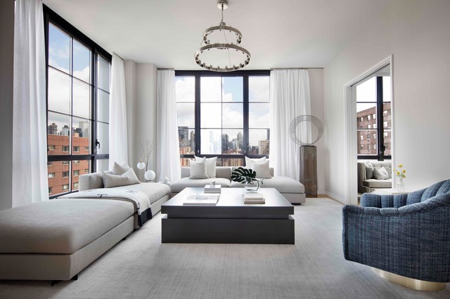 Gramercy Park PH contemporary-living-room
