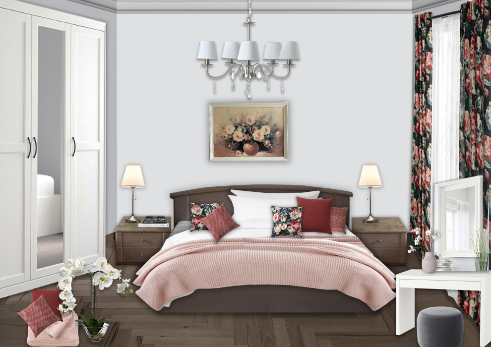 Декорирование квартира в центре Москвы под сдачу в посуточную аренду