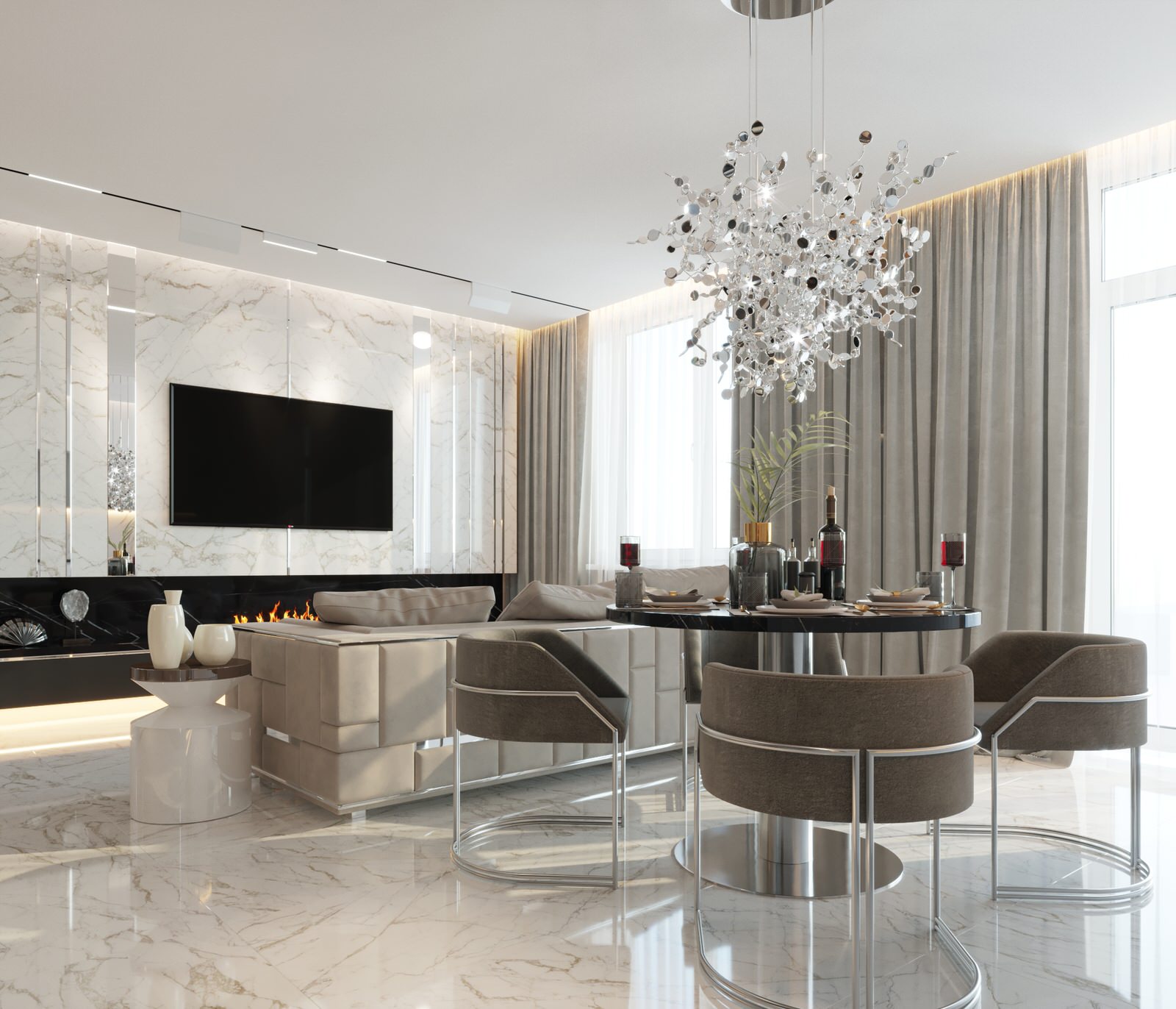 Гламурный минимализм