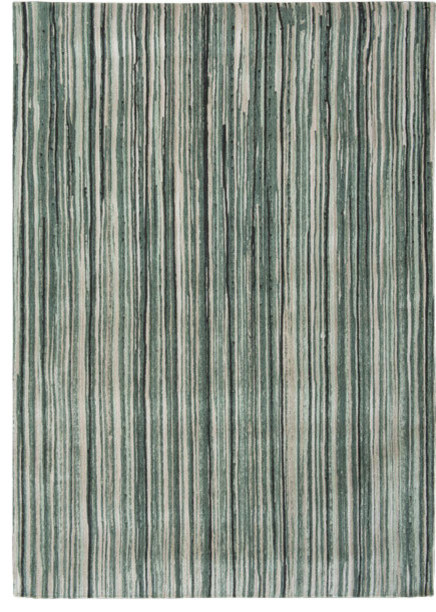 Atlantic Ocean 8592 Rug, Green Stripe, 140x200 cm