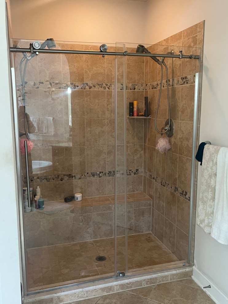 Shower Door Install