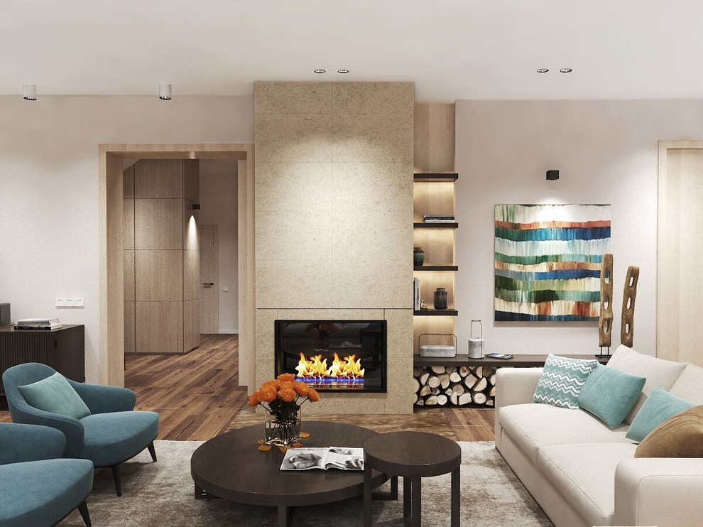 Проект загородного дома Евро долина.