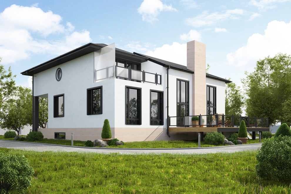 3d визуализация частного дома