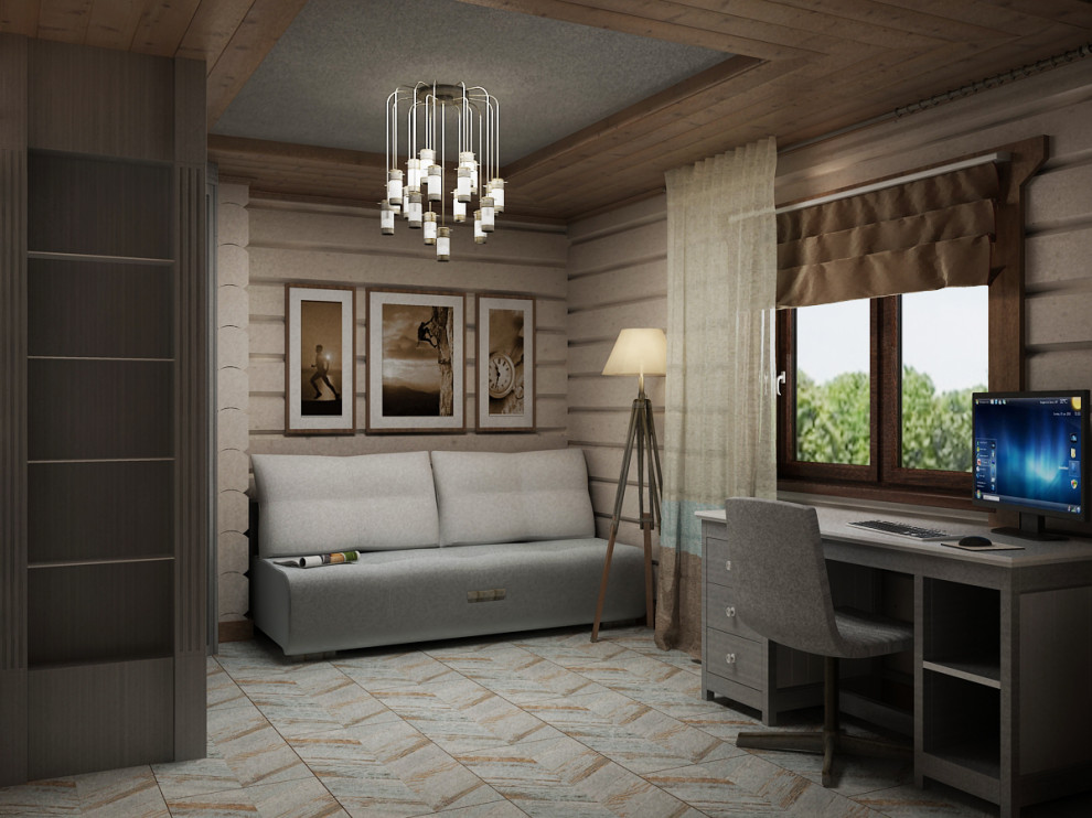 Дизайн деревянного дома из ЛАФЕТА