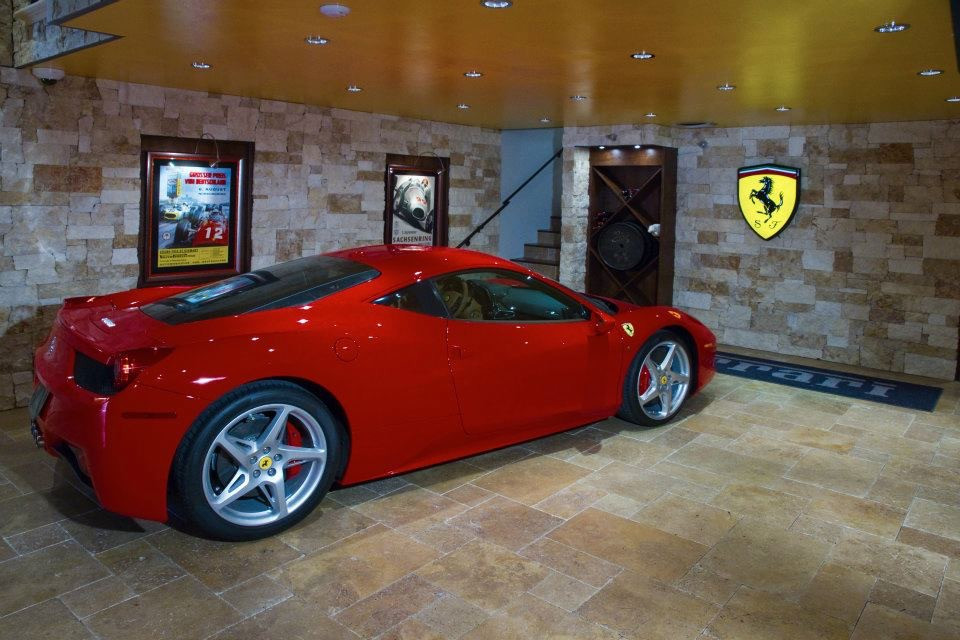 Ferrari Man Cave