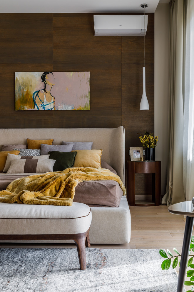 Интерьер частного дома с яркими акцентами