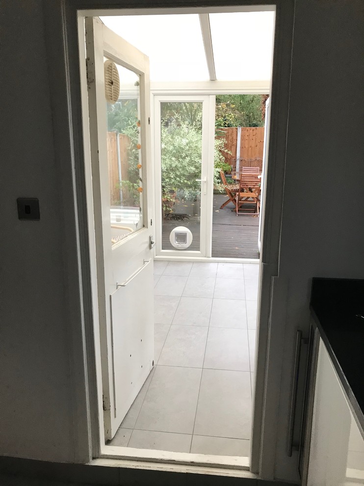 Fully Glazed Door between kitchen and conservatory Houzz UK