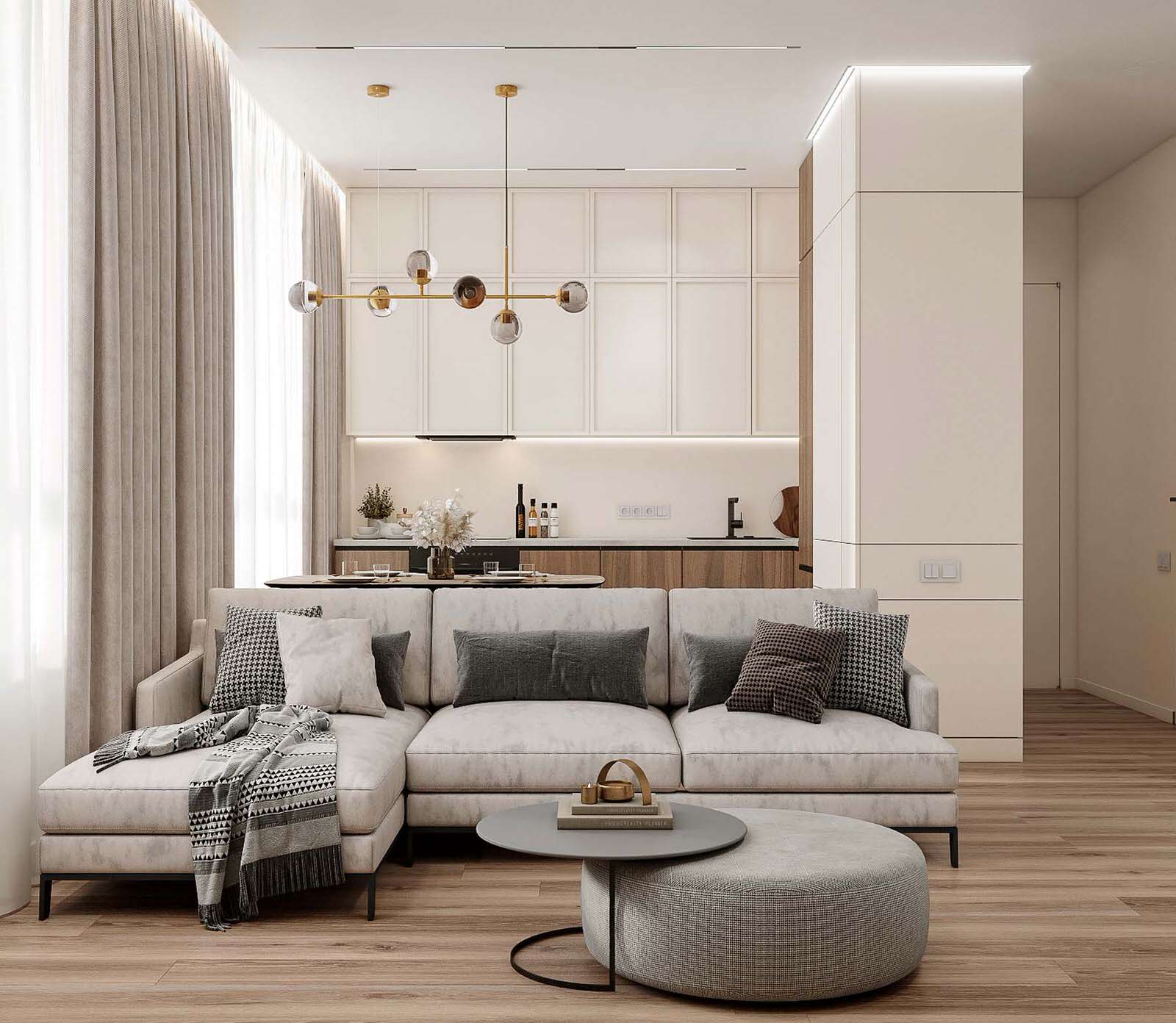 ЖК "Огни" 56 кв.м.