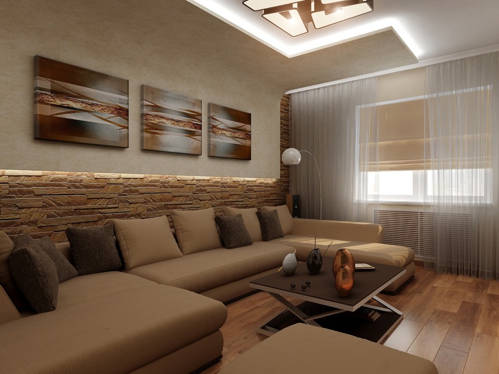 дизайн-проект квартиры в современном стиле