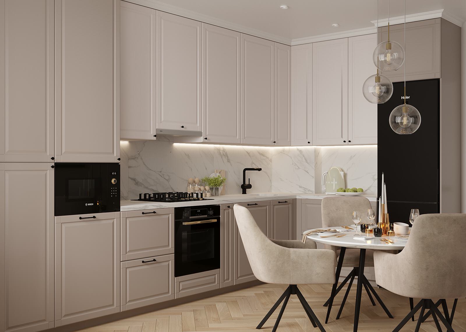 Романтичная квартира для молодой семьи