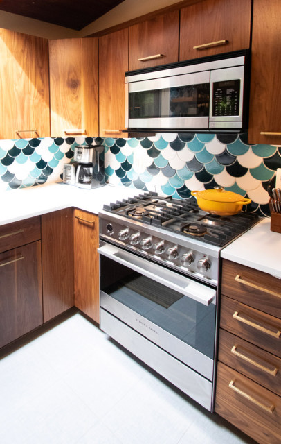 Joan Kitchen mid-century-kueche