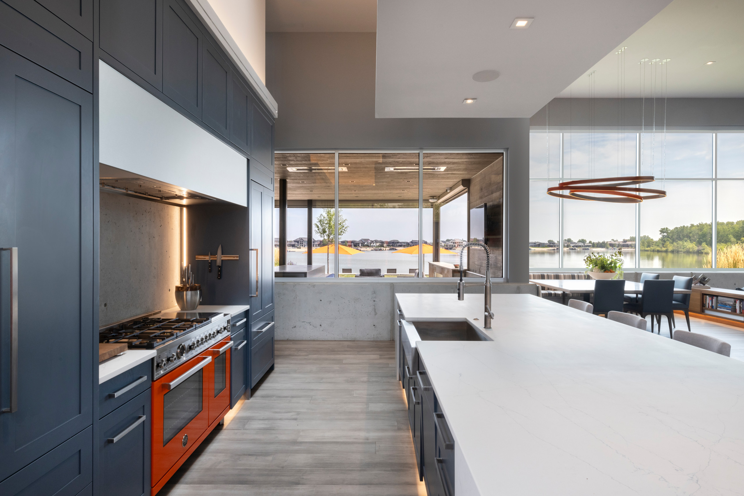Industrial & Modern Lake Home | Custom Build