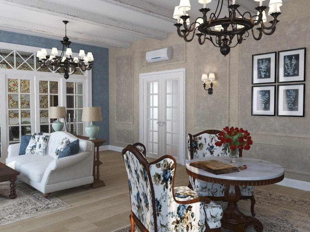 Дом в стиле прованс, пос. Малиновка