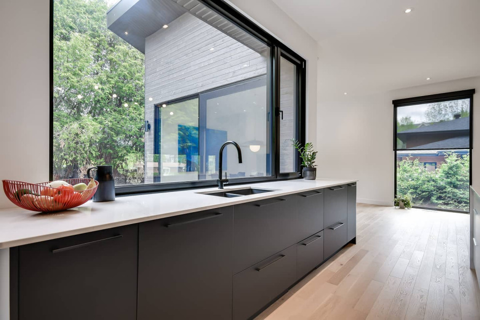 Modern Kitchen Renovation Rosemere