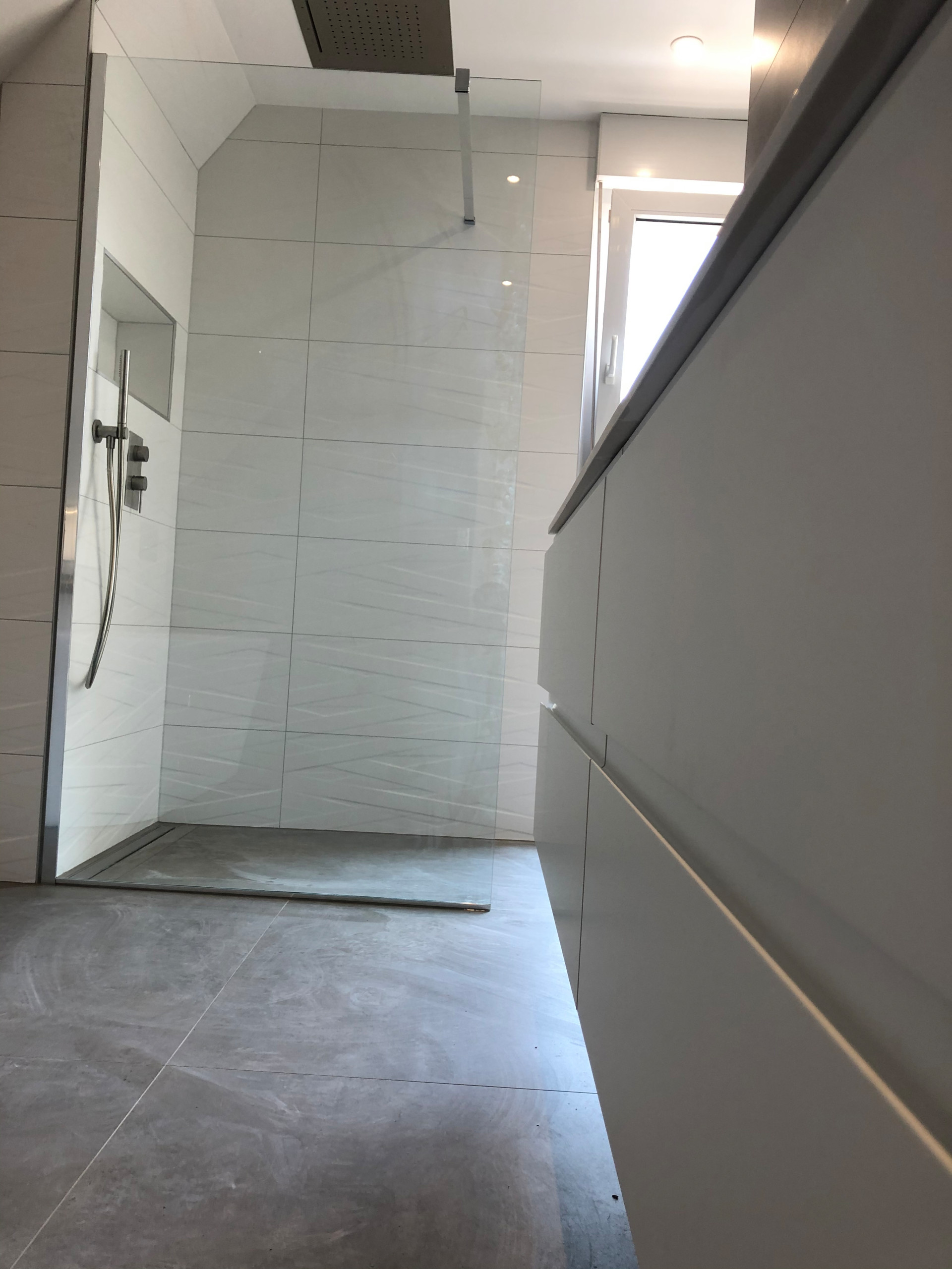 Salle de bain marbre