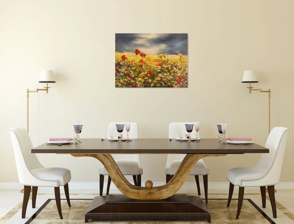 Работы художницы Дианы Маливани - Столовая - Дизайн интерьера (1)