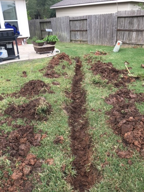 French Drain Installation