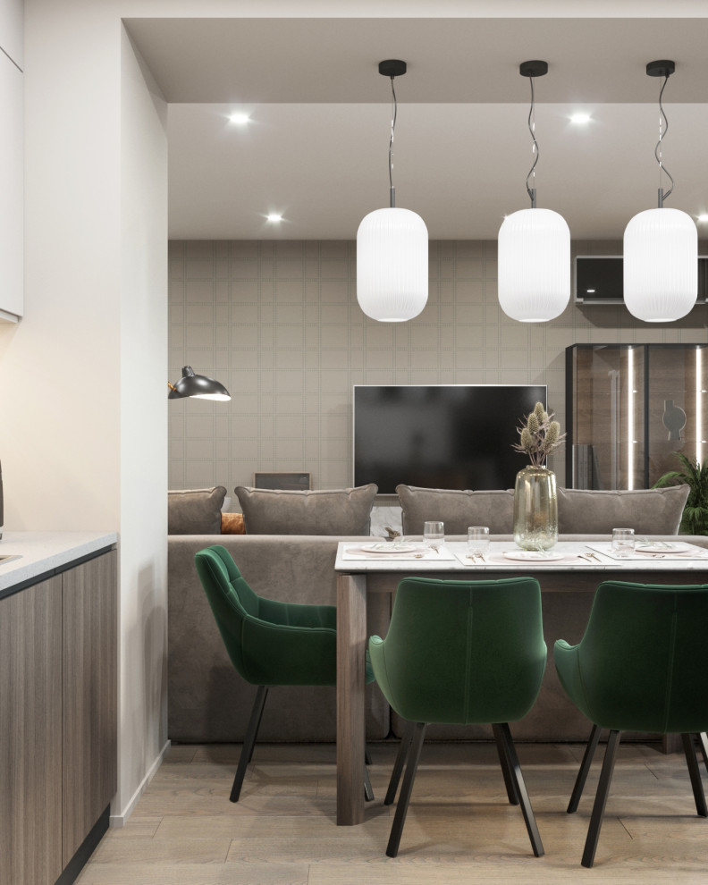 Квартира в современном стиле для стильной семьи