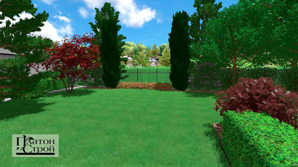 Дизайн участка Зазимье