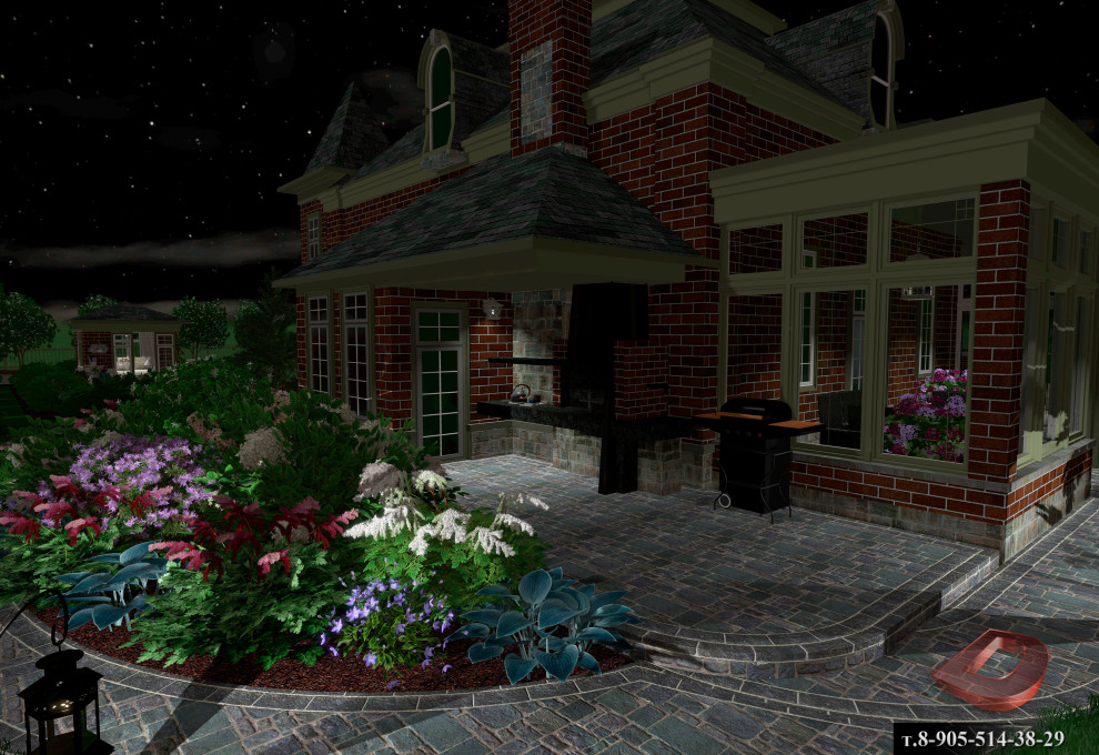 Проект ландшафтного дизайна участка 15,5 соток, Прибалтика , 2019г.