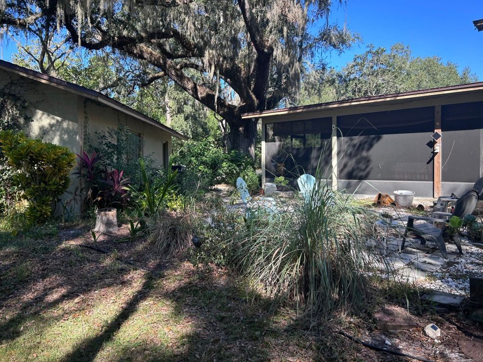 Landscaping Front Yard Clean Up